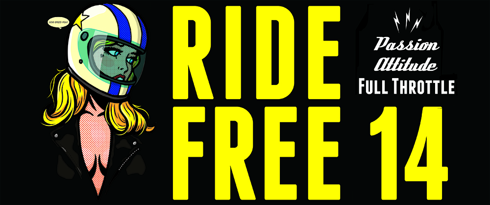 RIDE FREE 14預售票
